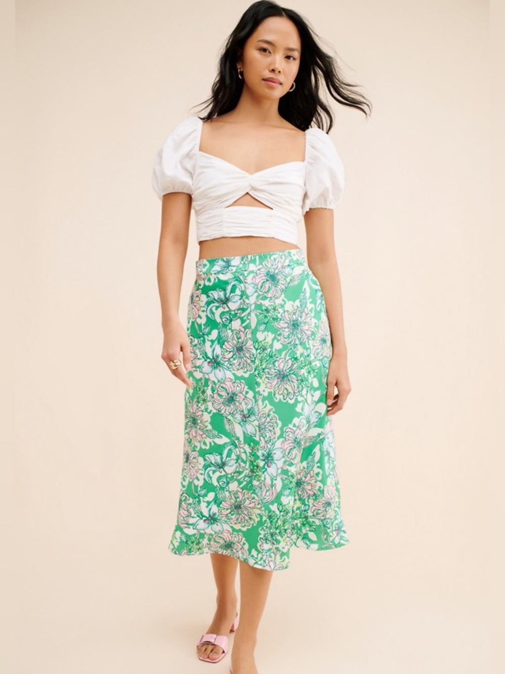 Lilly Pulitzer Rennox Midi Skirt